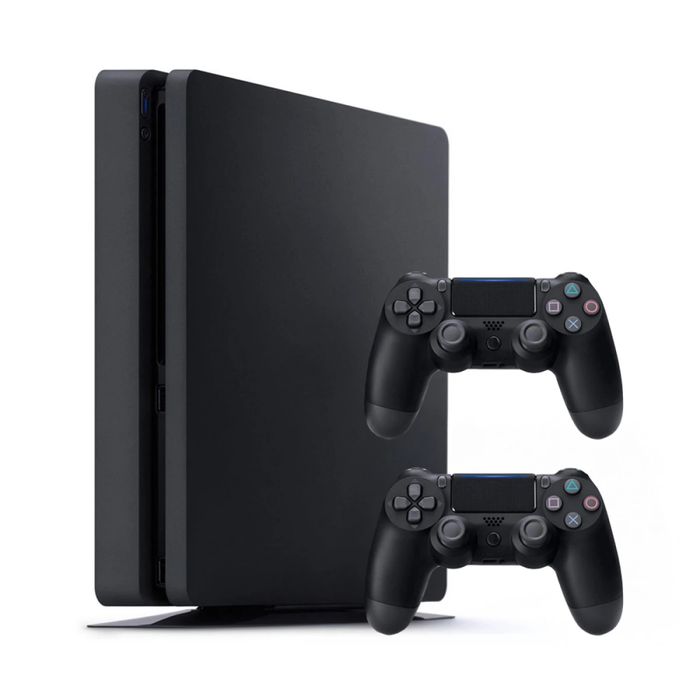 PS 4 Slim ( Playstation 4 slim + jocuri + 2  controllere
