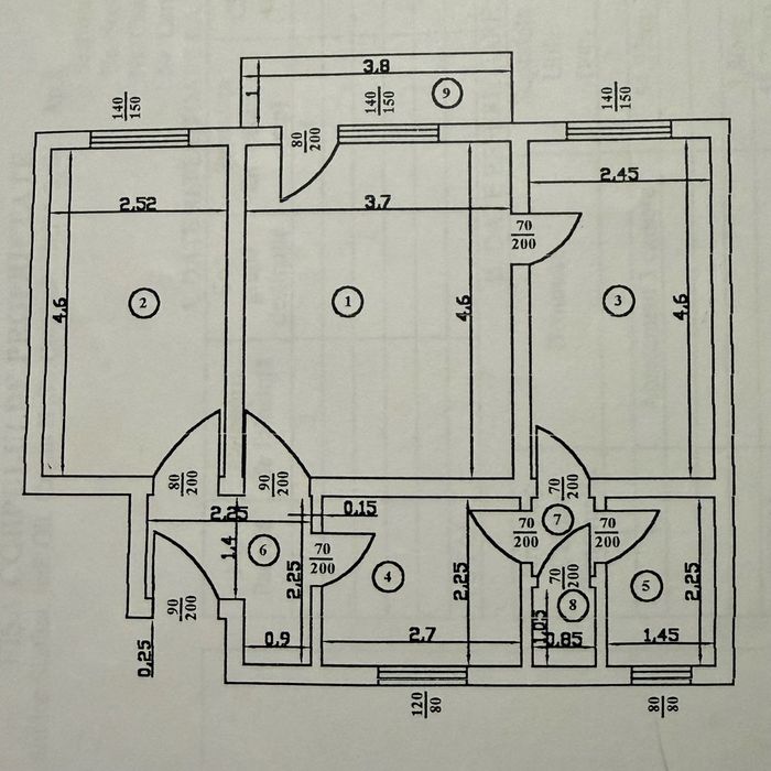Apartament cu 3 camere de vânzare – Strada Cornișei – Slatina