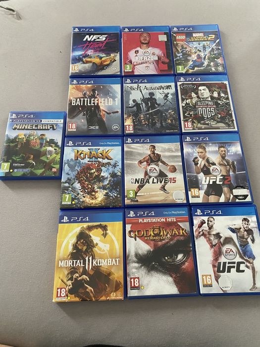 Ps 4 pro 1 tb cu jocuri