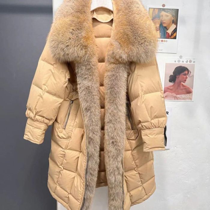 Geaca Parka cu blana naturală-Colectia noua. Calitate superioara . Pro