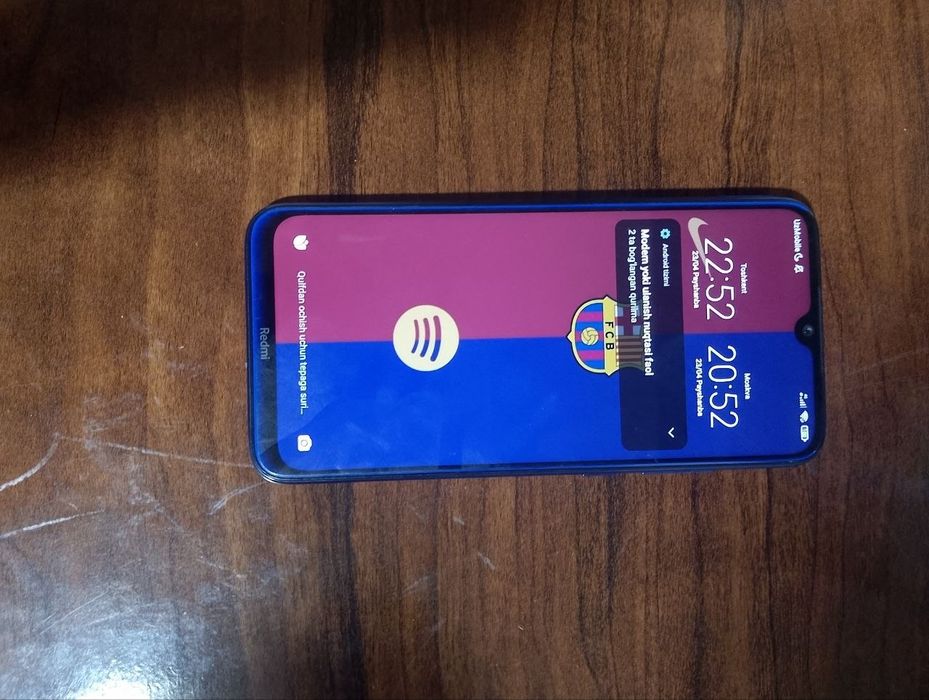 Redmi not 8  aybi yoq