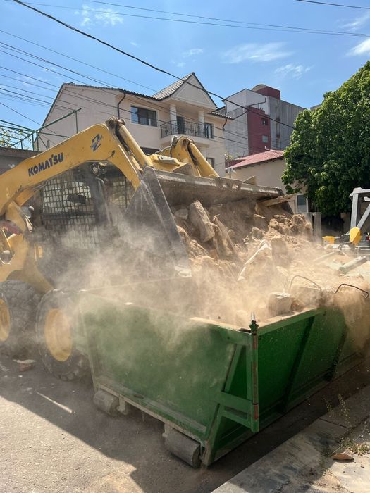 Debarasari,transport container moloz moluz pietriș bena det,cuva,gunoi