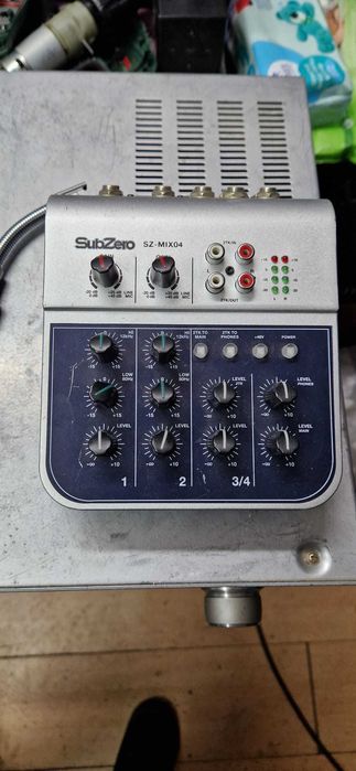 Mixer SubZero  SZ-MIX04   4 Canale...48v..
