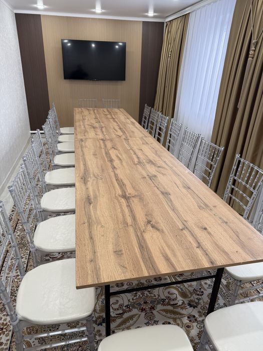 Аренда стол и стульев