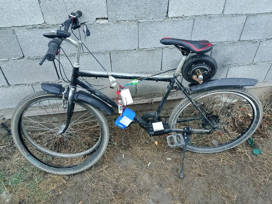 Велосипед на ходу