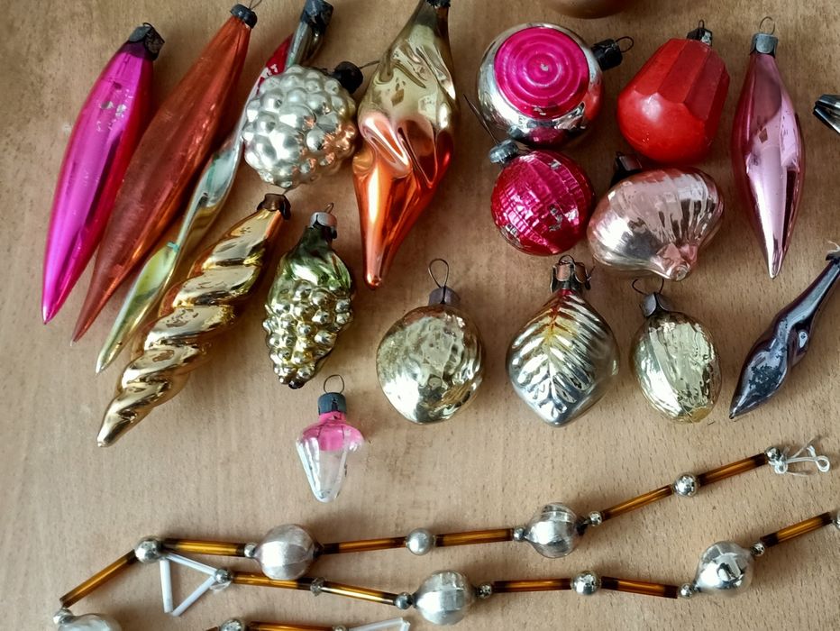 Ёлочные игрушки СССР