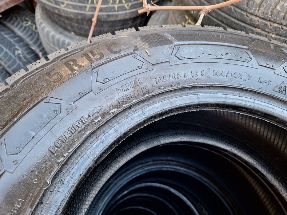 Anvelope Continental 215/65/15 C m+s buc fff bune