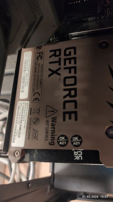 Видеокарта rtx 3080