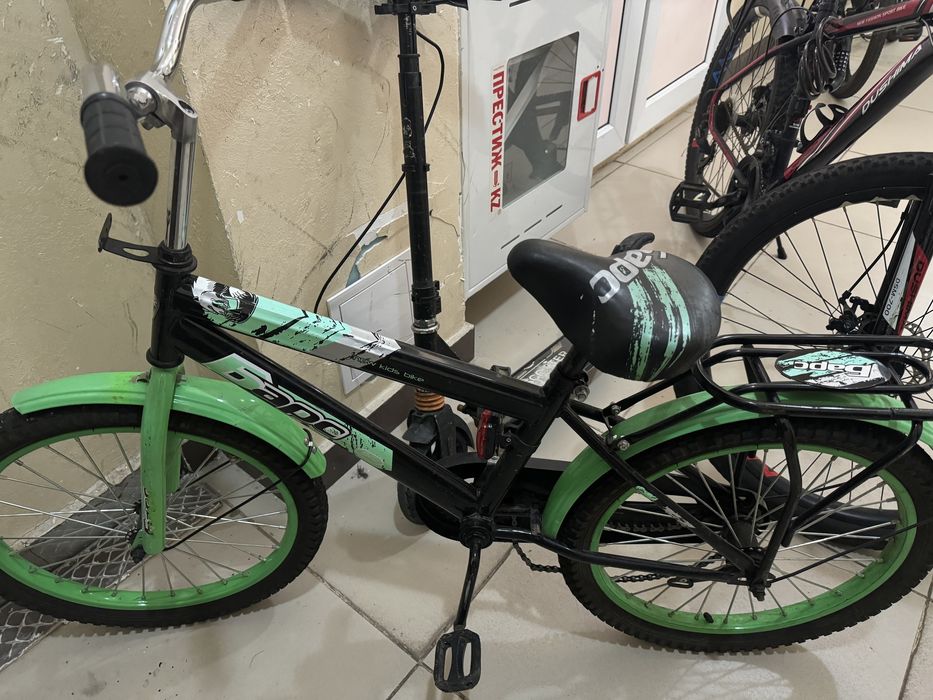 Велосипед и самокат