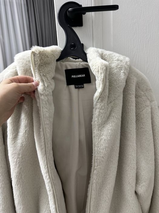 эко шубка pull bear
