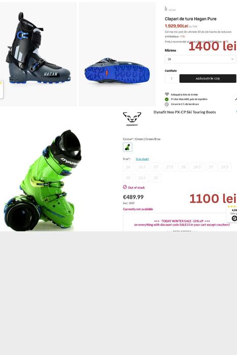 Clapari ski de tura legaturi Dynafit Fischer Movement Salomon legaturi