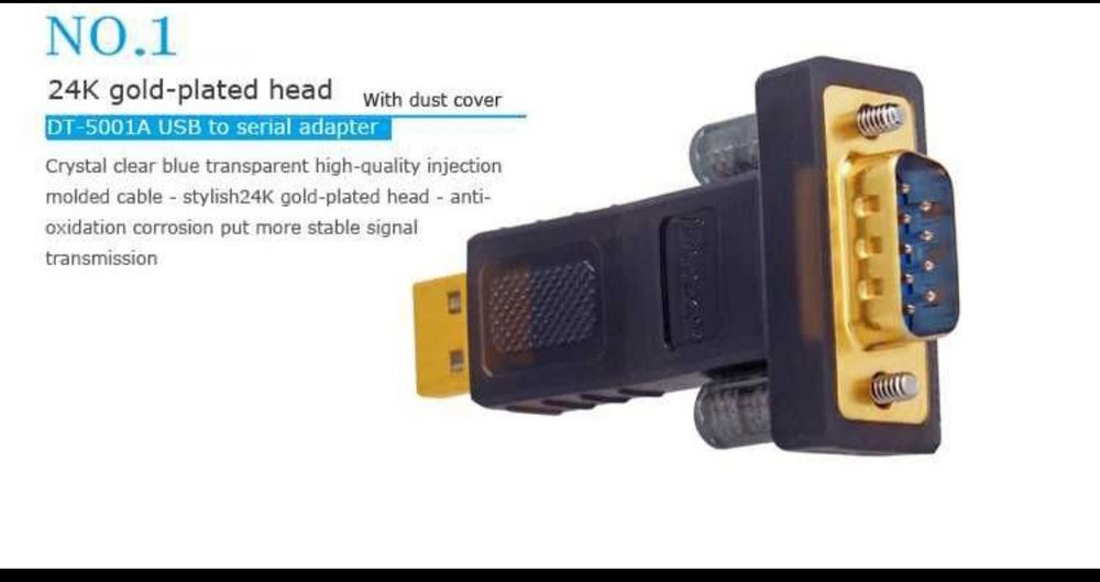 Rs 232 usb Dtech 5001 ( usb com )  DB 9