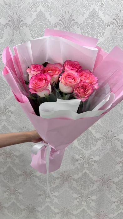 Букет цветы роза