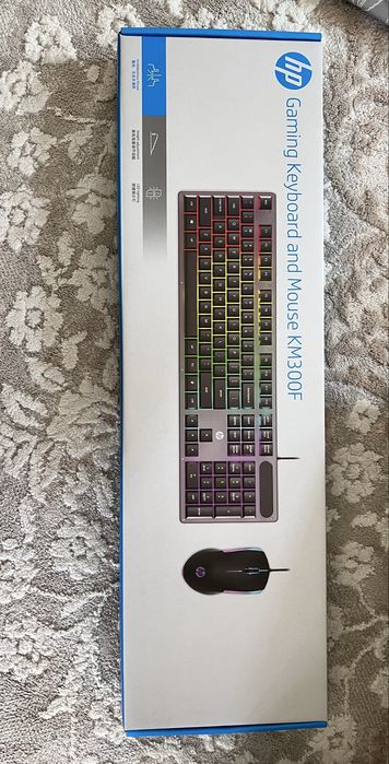 Продам игровую клавиатуру hp(+мышка)