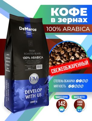 Кофе 100% Арабика De Marco
