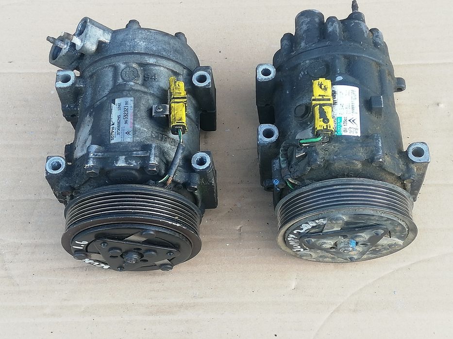 Compresor clima peugeot expert citroen jumpy fiat scudo 1.6 hdi 90 cp 9hu 2.0 hdi 120 cp rhk rhg 136 cp rhr