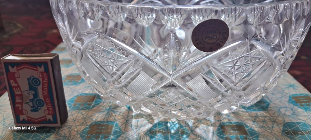 Новая хрусталь Богемия Чехия Оригинал