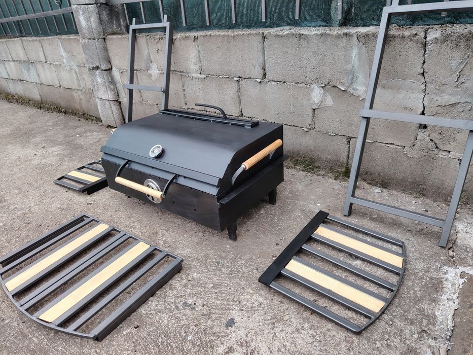 Барбекю Скара НОВО масивно 46кг разглобява се размери в описанието