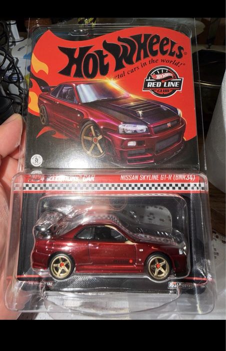 Hot wheels hotwheels rlc nissan skyline code red