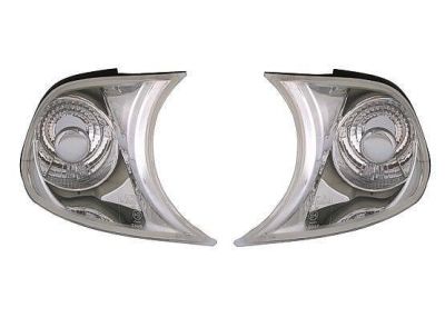 Кристални мигачи до фара BMW E46 купе (1999-2001) - хром