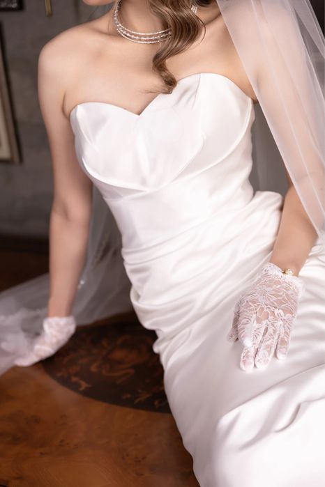 Продается свадебное платье рыбка