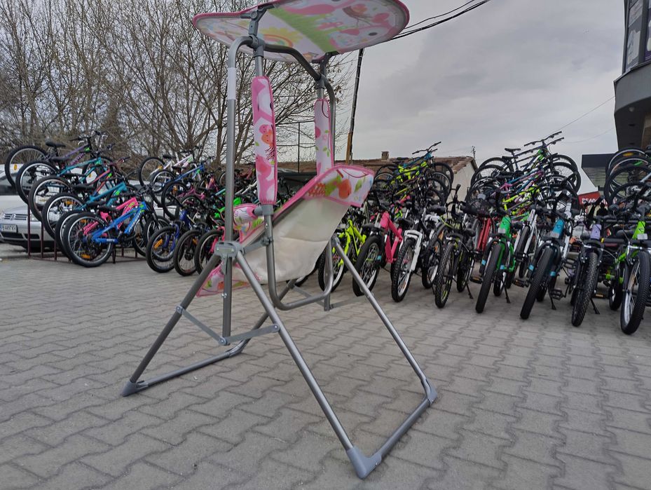 MONI Градинска люлка със сенник FUNNY розов