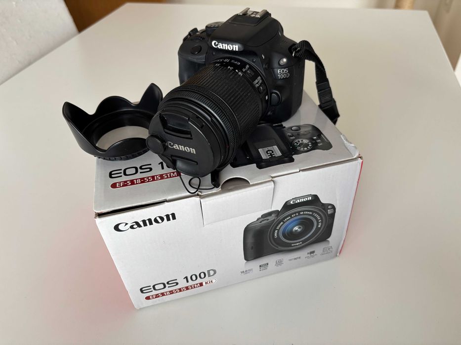 Canon EOS 100D EF-S 18-55 STM Kit + комплект Филтри K&F Concept