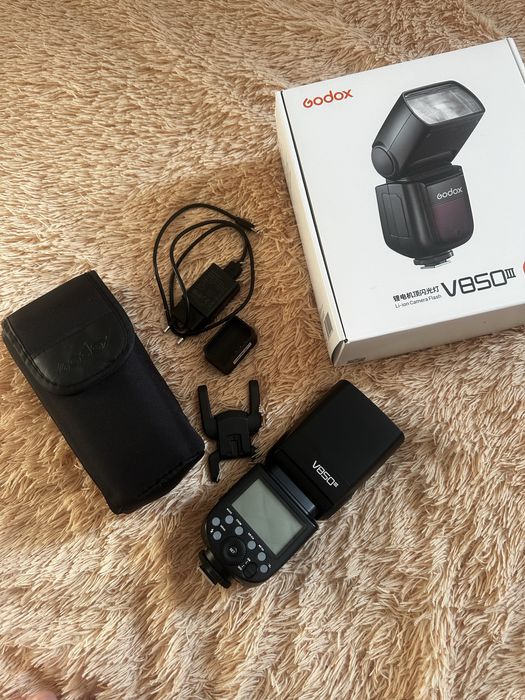 Вспышка godox + синхронизатор