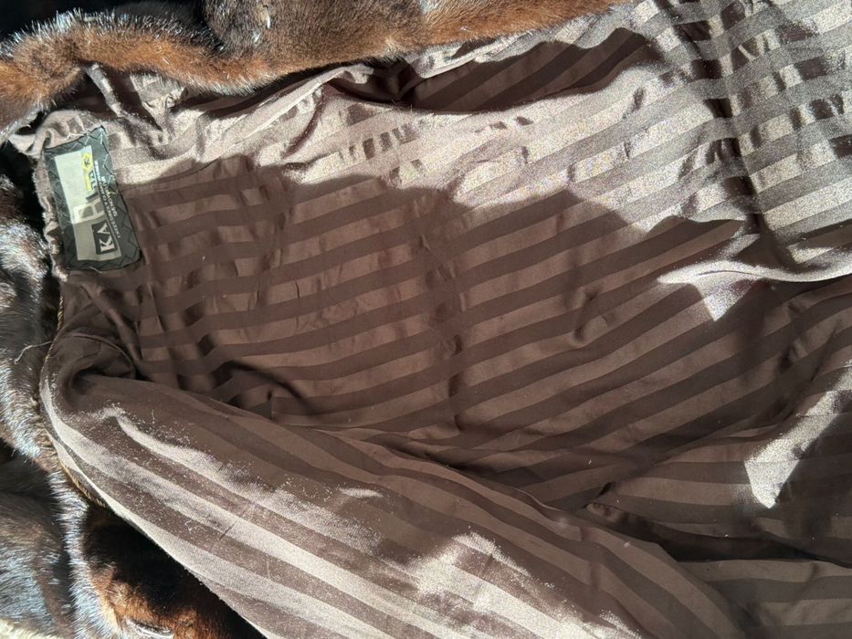 Шуба натуральная норковая