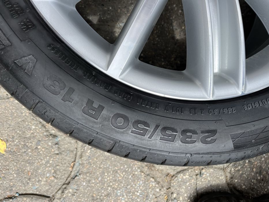 Jante aliaj 5x112mm, anvelope vara 235/50 R18, VW Tiguan, Audi Q3