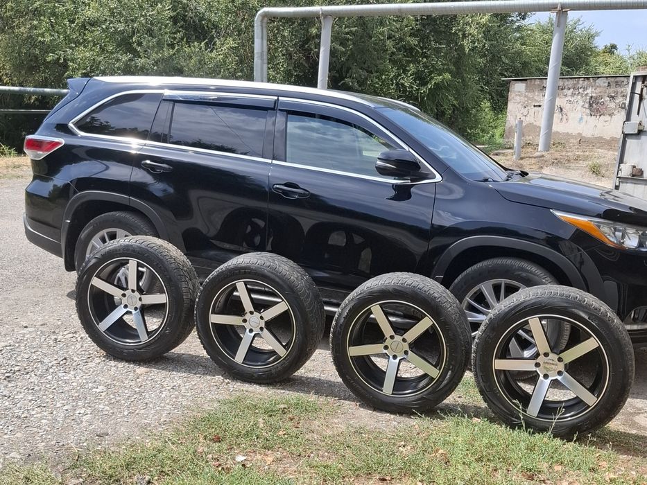 Диски Vossen CV3R-19(Tined Gloss Black) сборе