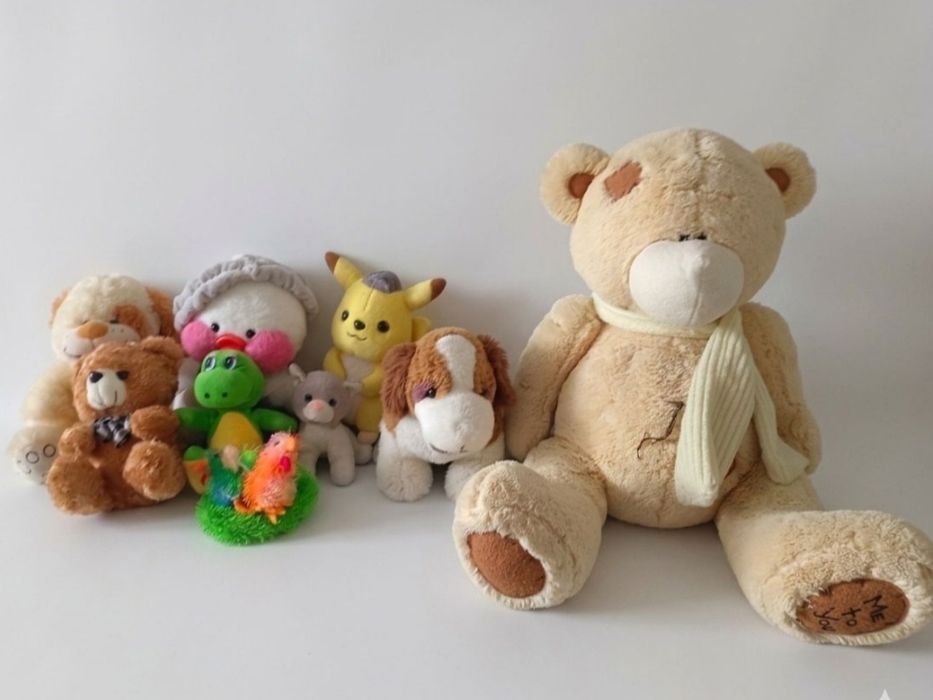 Мягкие игрушки..