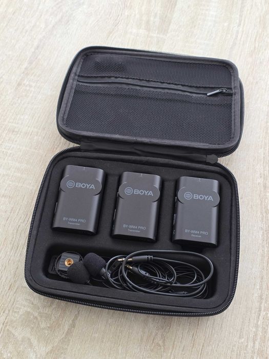 Ghimbal DJI R-SC, Lavaliere Boya BY-WM4 PRO-K2