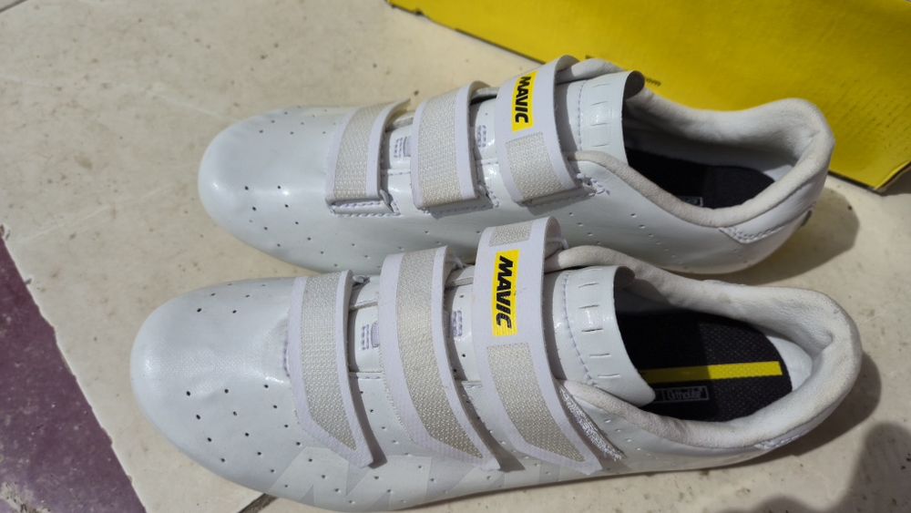 Încălțăminte spd sosea Mavic Cosmic albi mărimea 42