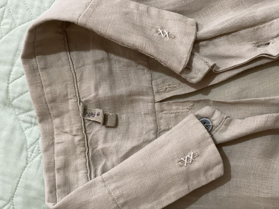 Итальянская рубашка лен Transit