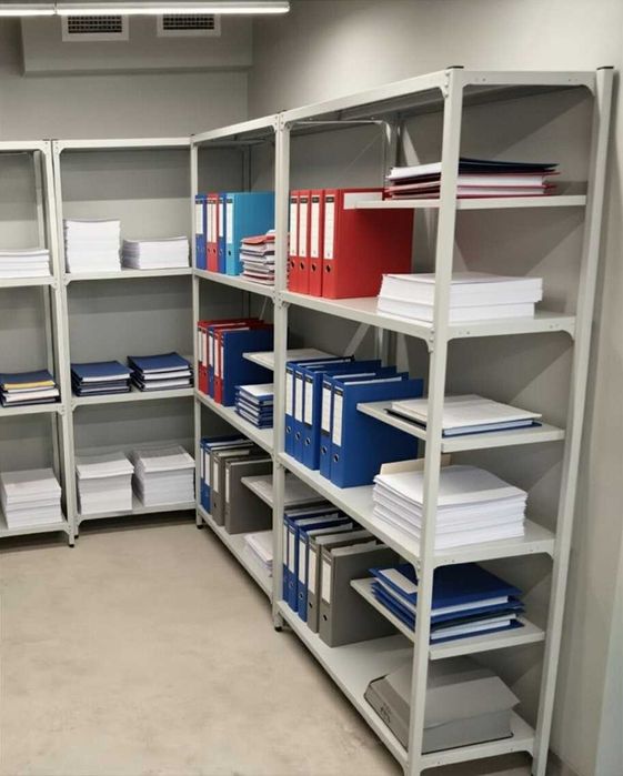 Стеллаж для архива, склада, кладовки, подсобных помещений гаражей