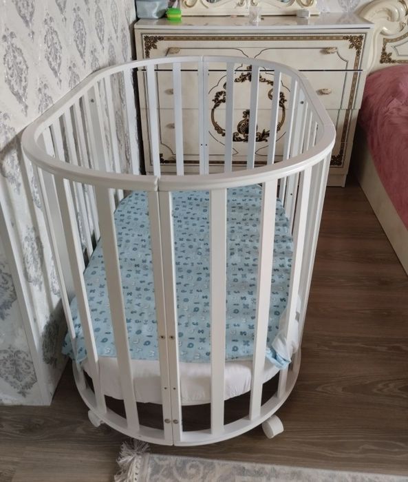 Манеж ортопедттік матрастарымен