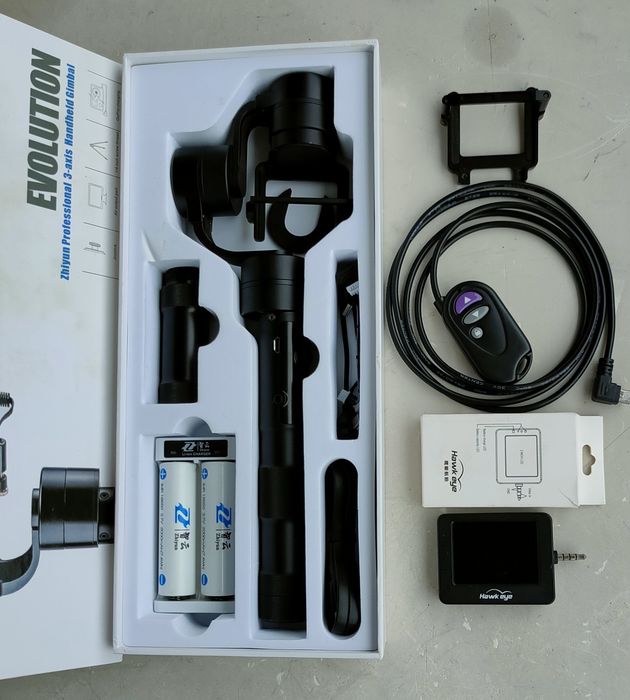 Gimbal stabilizator Zhiyun Z1-Evolution pentru camere GoPro