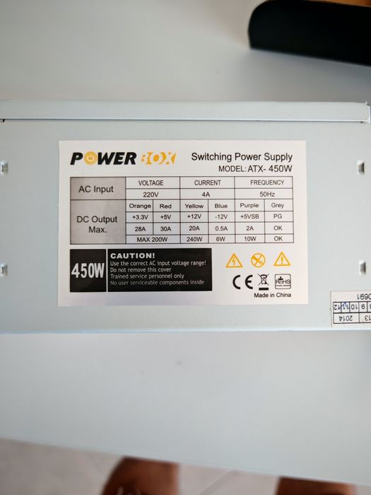 Захранване ATX 450W