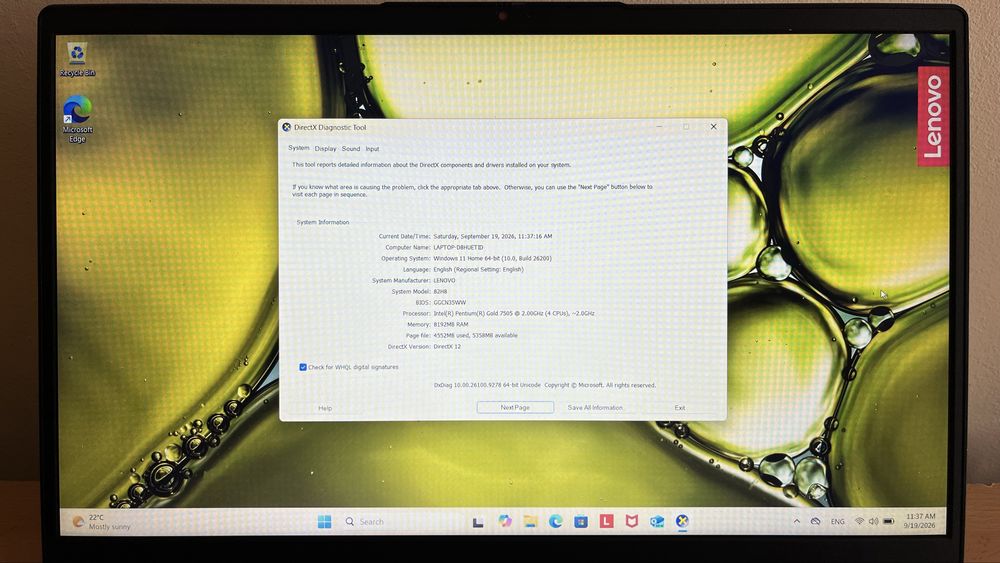 Лаптоп LENOVO IdeaPad 3 15ITL6