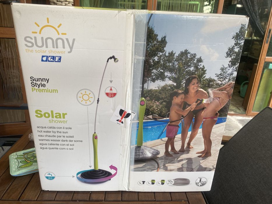 Соларед душ за градина GF Garden Sunny Solar Shower 140-210cm