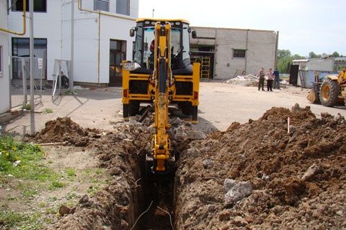 Трактор услуги Экскаватора погрузчика