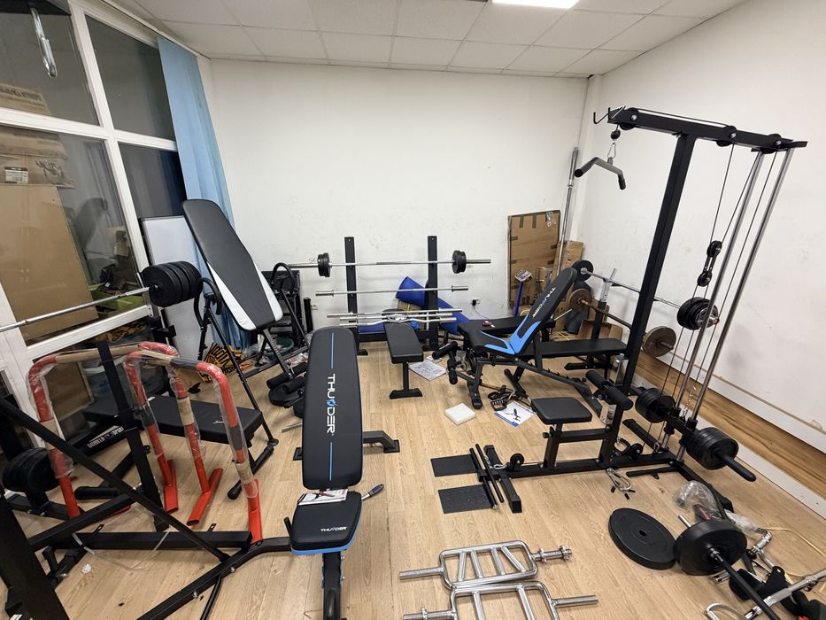 Bari olimpice 50 mm noi, de la 120 cm. Pana la 220 cm si 20 kg si z