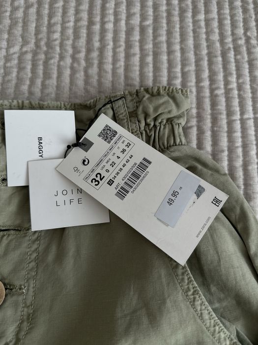 ZARA Baggy панталон XS Нов