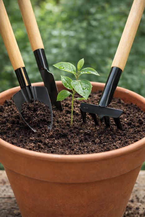 Комплект малки градински инструменти