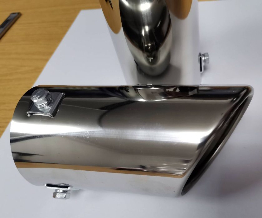 Set Ornamente / Tipsuri Evacuare toba crom universale