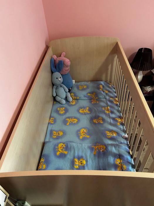 Детска кошара цвят астра