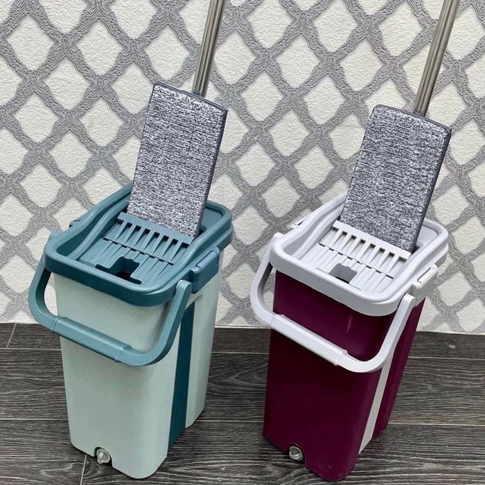 Швабра с отжимом «Лентяйка»