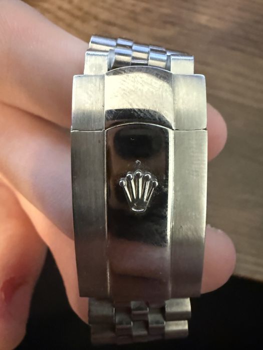 Ceas Rolex datejust black dial jubilee bracelet