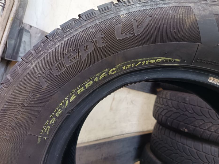 Anvelope MS iarna 235 65 16c hankook 2021 5.4mm